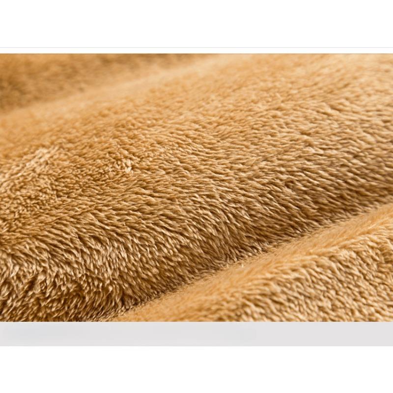 Herren Fleecegefütterte Verdickte Thermoweste für Herbst/Winter Übergroße Stehkragen Ärmellose Jacke für Männer mittleren und höheren Alters