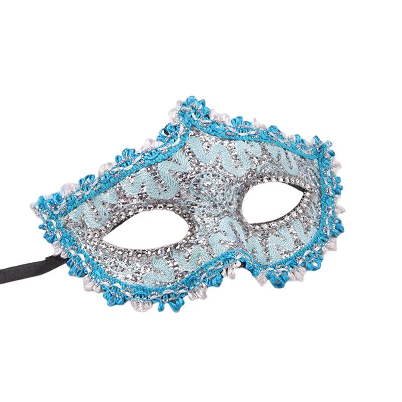 Aldult Mask Half Face Princess Halloween Masquerade Blindfold Lace Eye Mask