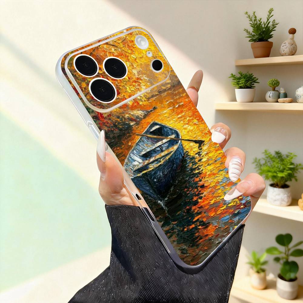 L-Leonid A-Afremov Painting Phone Case For iPhone 17,16,15,14,13,12,11,Pro,Max,Plus,Mini,SE4,E Magnetic For Magsafe Wireless