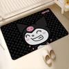 Magic Kuromi Anime Door Mat Nordic Style Bedroom Living Room Doormat Home Balcony Anti-Slip Alfombra
