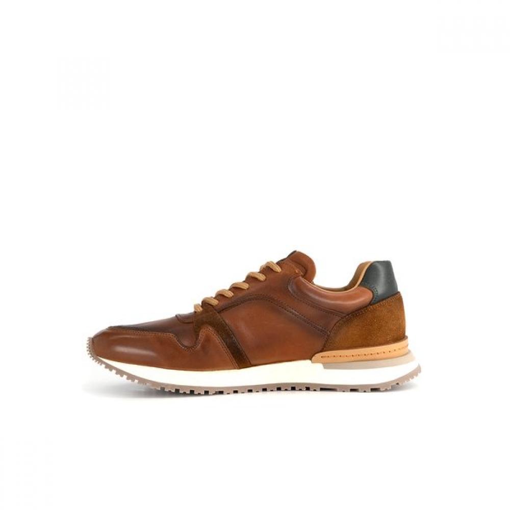 S.T. Dupont Athletic Business Casual Soft Leather Sneakers Pe5smc1at507pbr