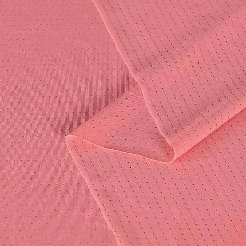 

100x160 см нейлоновая сетчатая ткань с воздушным отверстием, быстросохнущая, тонкая секция, ощущение прохлады, четыре способа эластичности для пошива футболок 100x160cm