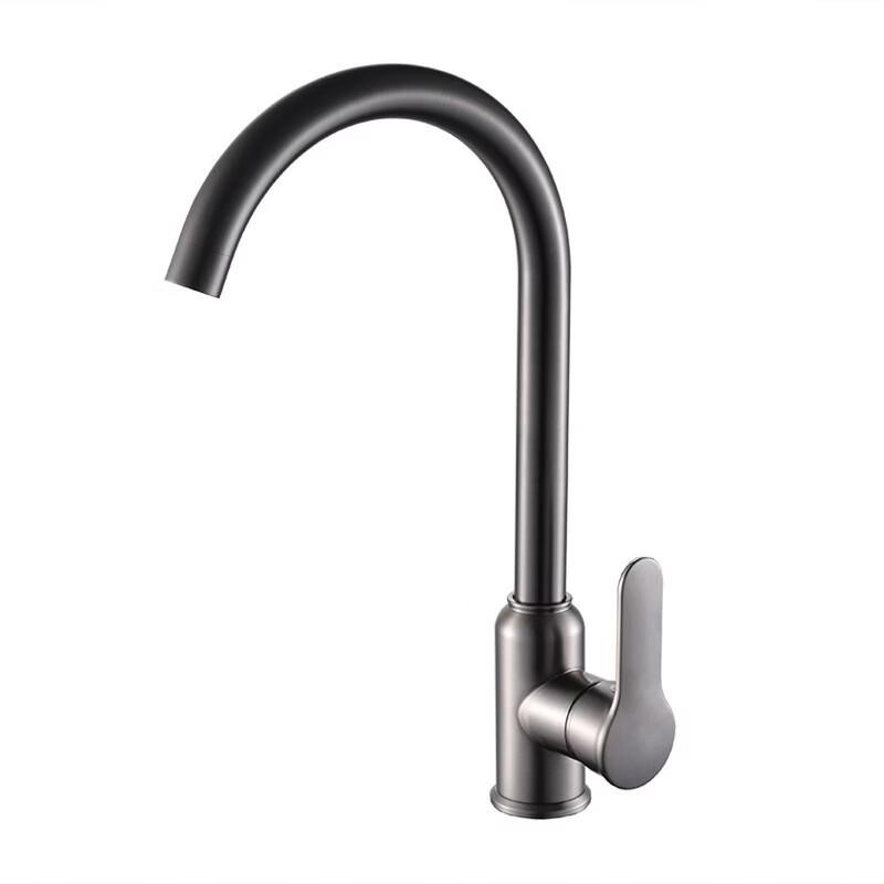 

TLXT Stainless Steel Gunmetal Laundry & Kitchen Faucet