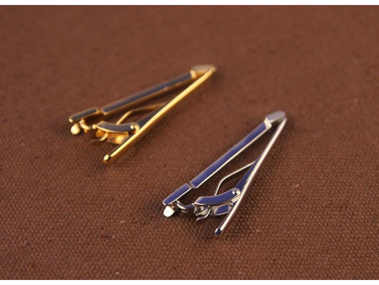 Herren Krawattenklammer - Schnurrbart, Schwarze Feder & Anker Designs verfügbar