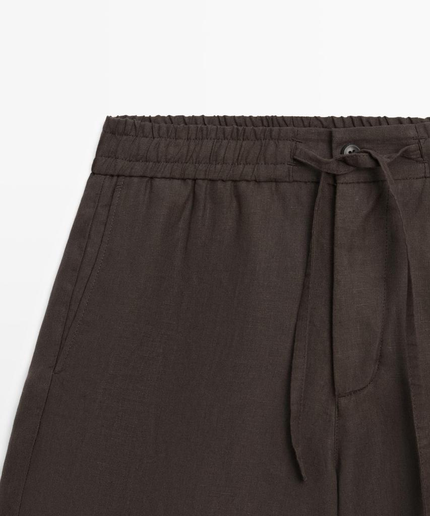 Masimodutti 100% Linnen Bermuda Shorts