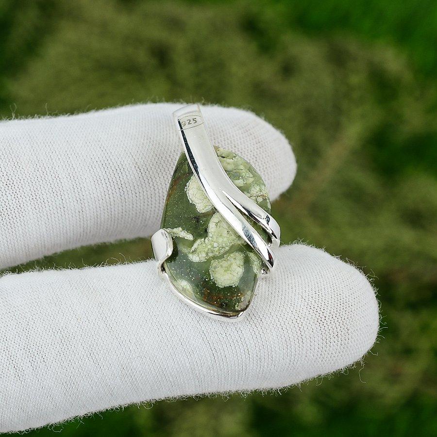 

Sisters Day Sale 925 Sterling Silver Ocean Jasper Gemstone Wife Pendant Jewelry