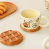 Shangqi Ceramic Mug Set with Lid and Handle