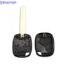 jingyuqin 10ps 1/2 B Remote Blank Car Key Shell Case Cover Fob For Honda Odyssey Uncut Blade