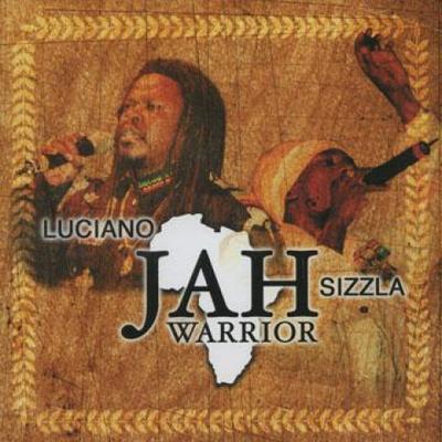 CD LUCIANO, SIZZLA - Jah Warrior PENCD0004 Penitentiary/Je 2004 UK Reggae, Ska & Dub