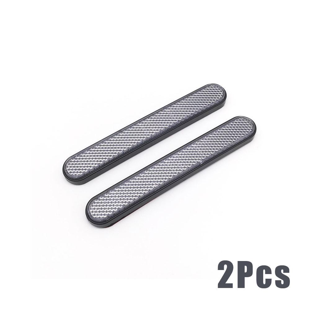 1Pair Car Reflective Sticker Door Safety Warning Mark Reflector Tape Strips Auto Motorcycle Bike Reflector Stickers Accessories