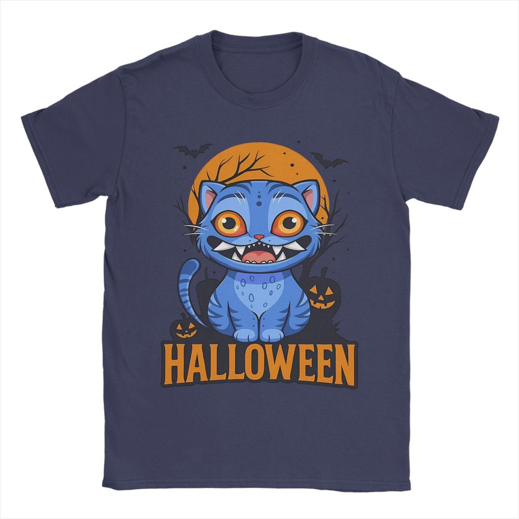 Halloween Derpy Tiger Kpop Demon Hunters T-shirt Herr Bomull Fritids T-shirts Rund Hals T-shirt Kortärmad Toppar Tryckt