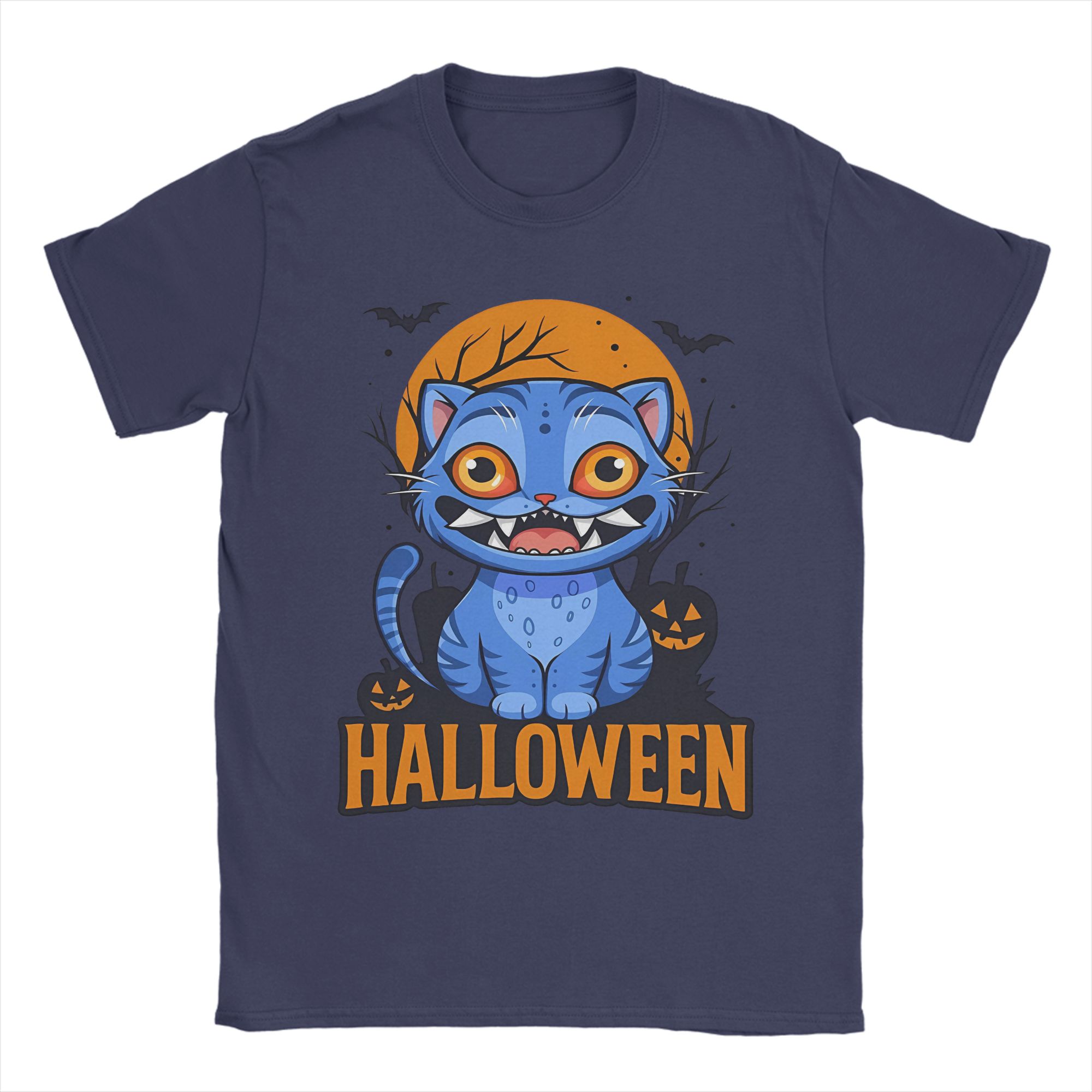 

Halloween Derpy Tiger Kpop Demon Hunters T Shirt Men s Cotton Leisure T-Shirts Round Neck Tee Shirt Short Sleeve Tops Printed 4XL