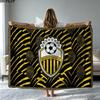 Deportivo Chicara FC Print Flannel Blanket High Quality Warm Comfortable Cover for All Seasons Perfect for Gifts Home Decor