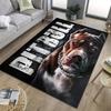 Artistic Pitbull Dog Print Door Mat, Heavy Duty Non-Slip Welcome Rug, Washable Indoor Outdoor Decor Carpet for Kitchen Bedroom