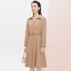 JESSIE Elegant Commuter Belted Shirt Dress