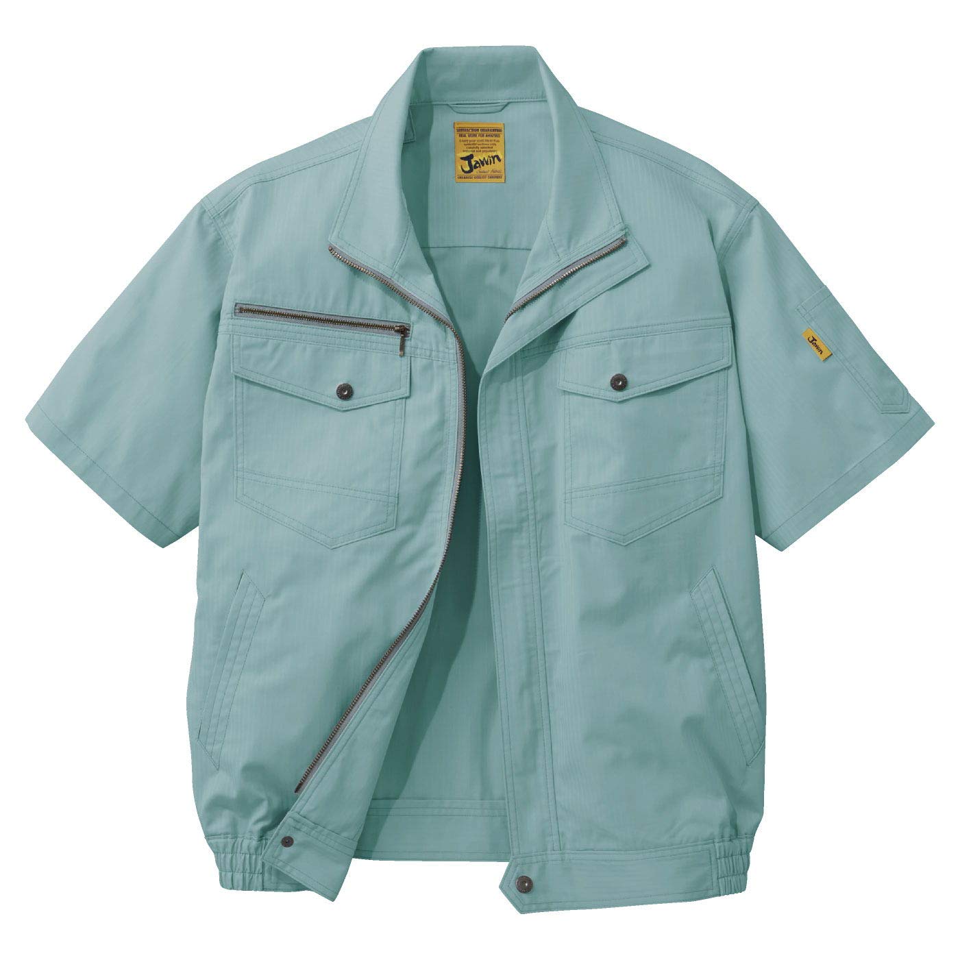

Jichodo Jawin Air Conditioned Clothing Short Sleeve Blouson 54010 Earth Green LL