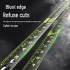 KT 5m Fluorescent Steel Tape Measure - Wear-Resistant, Self-Locking Ruler