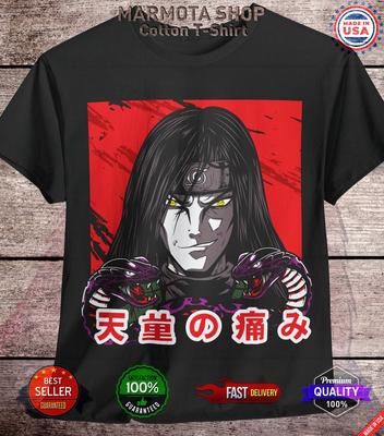 Orochimaru Shirt Naruto Shippuden Madara Itachi Anime Style Tee T-Shirt All Size