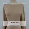 Yiduo Duo Waist-Slimming Batwing Sleeve Dress with Belt