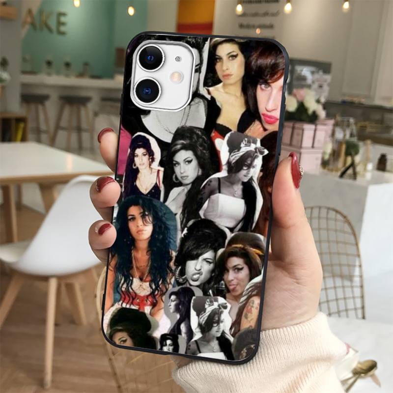 Yinuoda Amy Winehouse Phone Case for iPhone 11 12 13 mini pro XS MAX 8 7 6 6S Plus X 5S SE 2020 XR cover