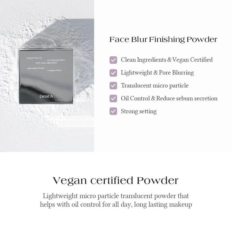 Dear.A Face Blur Finishing Puder