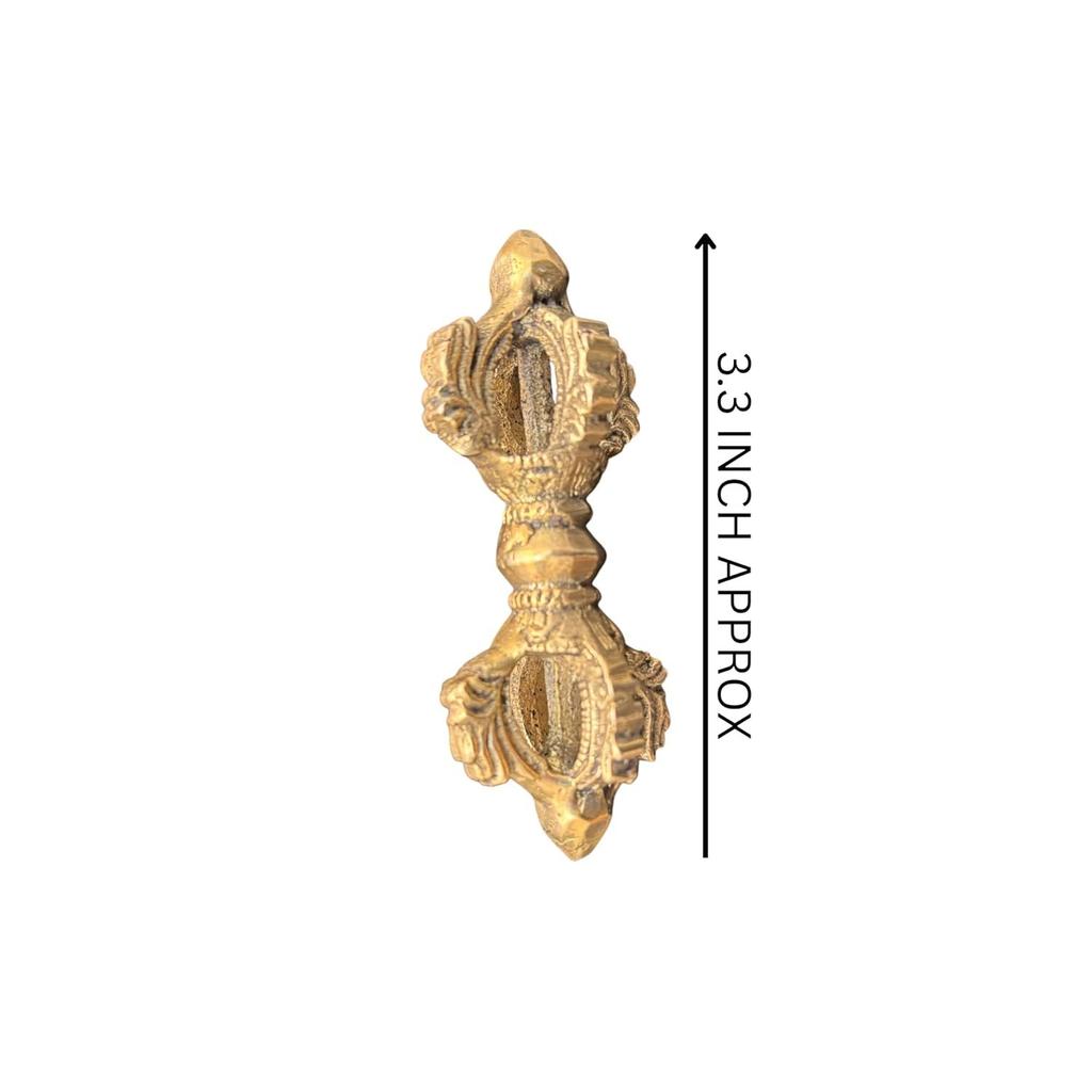Vastu Vardan Brass Vajra Shastra | Vastu Pooja Item | 3.3 Inch Approx