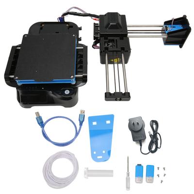 FDM Mini 3D-Drucker Leise Hohe Genauigkeit Verbesserte Extrudertechnologie 4x4x4in Druckvolumen Klein