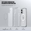 KEYSION Shockproof Transparent Case for MagSafe for iPhone 17 2025 HD Clear TPU+PC Magnetic Wireless Charging Phone Back Cover