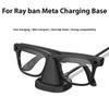 For Ray Ban Meta Charging Base Safe Charging Chip AI Charging Slip Mini Anti Portable Base Fast Glasses Base Charging L4J2 5