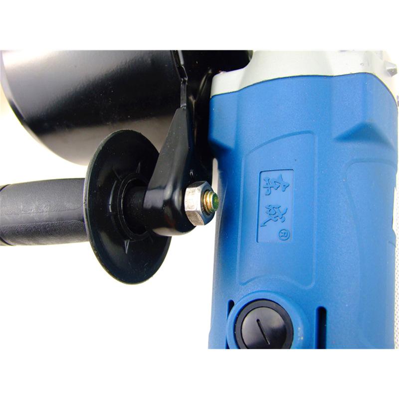 Dongcheng Polishing Machine Wire Drawing Wheel S1N-FF-120 * 100 Wire Drawing Machine Small Portable Stainless Steel Polishing Machine