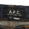 Unused A.P.C. Made In Japan Standard Denim Pants W25 Indigo Jeans Women Used
