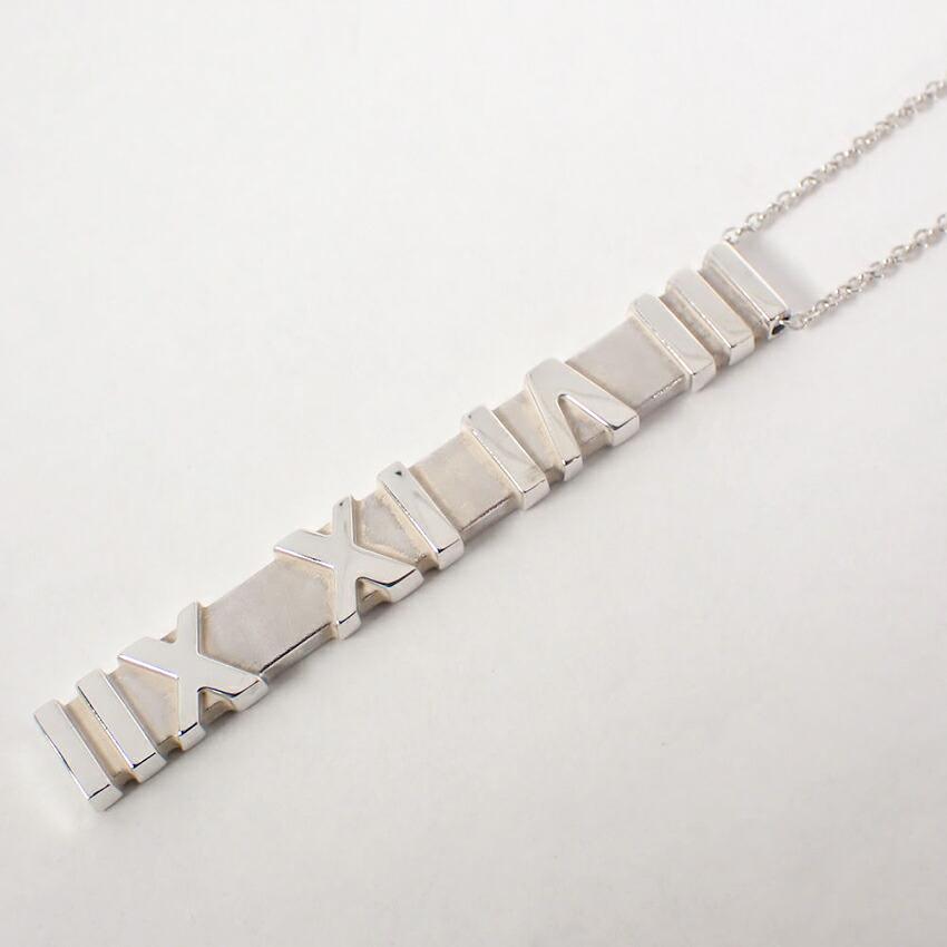 [Folosit] TIFFANY/Colier/Pandant/Colier Tiffany 925 Atlas Bar/g420-76