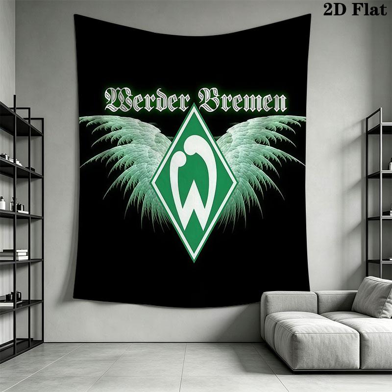 Werder poster Wall Hanging Printed Fabric Blanket Decorative Tapestries for Bedroom Living Room Home Decor