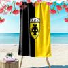 AEK FC Print Strandtuch, Großes Weiches Schnelltrocknendes Handtuch für Strand Camping Schwimmen