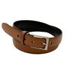 [BRANZE] Genuine Leather Belt for Men, Crafted by Skilled Artisans. Made from Soft, Genuine Cowhide Leather. Suitable for Suits, Casual Wear, and