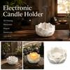 Minimalist Electronic Candle Holder Chinese Style Tabletop Incense Base  Purify Air