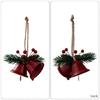 4 Pcs Christmas Ornament Bells Christmas Bells Metal Decorative Bells for Holiday Wedding Party Decoration