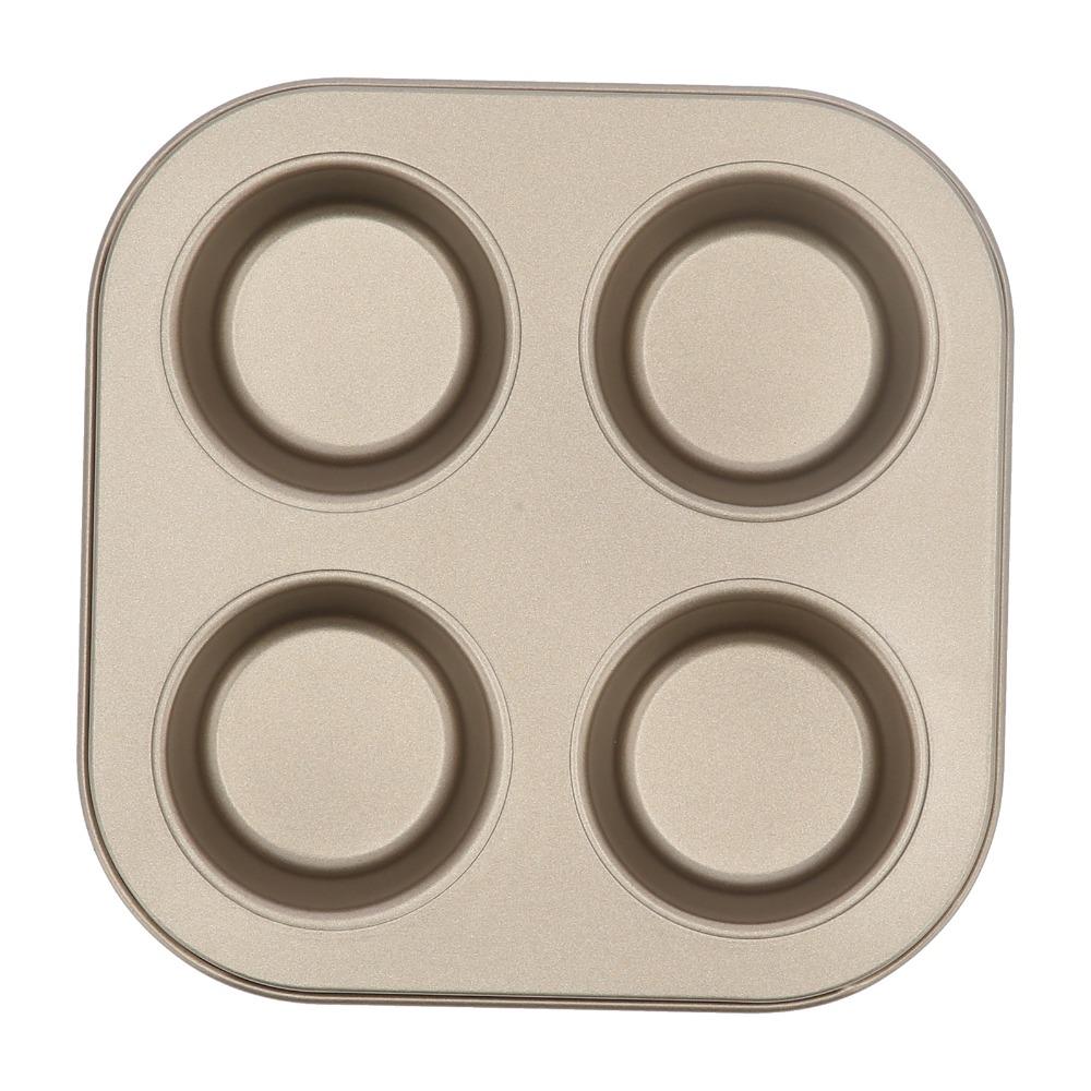 Carbon Steel Muffin Pan Non-Stick Coating Mini Pie Pan Baking Mold Pan  Home Cafe Bar Restaurant