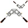 Right Angle Clamp Aluminum Alloy Double Handle 90 degrees  for Woodworking Fixture Hardware Accessories