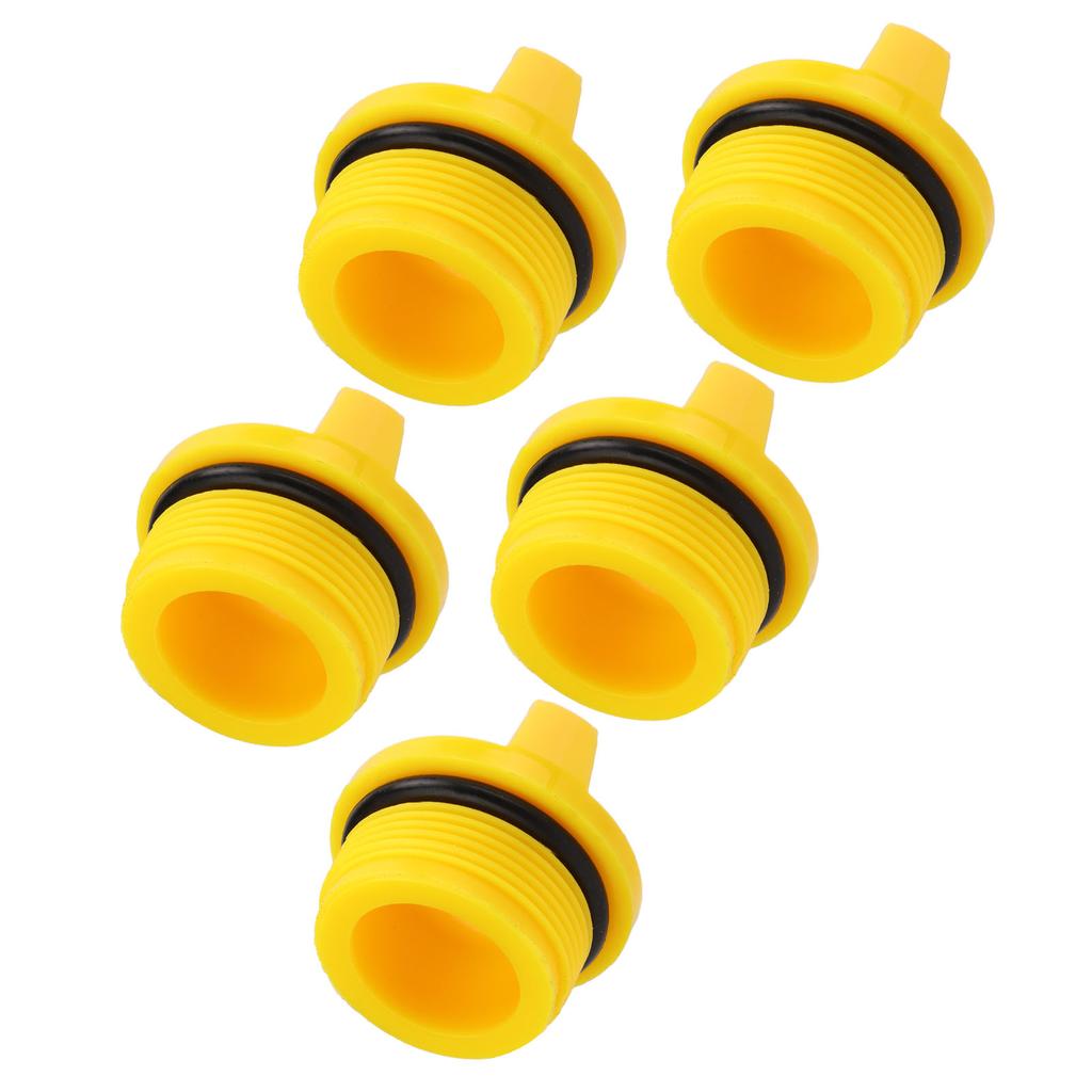 5pcs Engine Oil Filler Cap ABS Oil Filler Caps Plugs Covers 6G8‑15363‑00 Replacement for 4 Stroke Outboard Motor