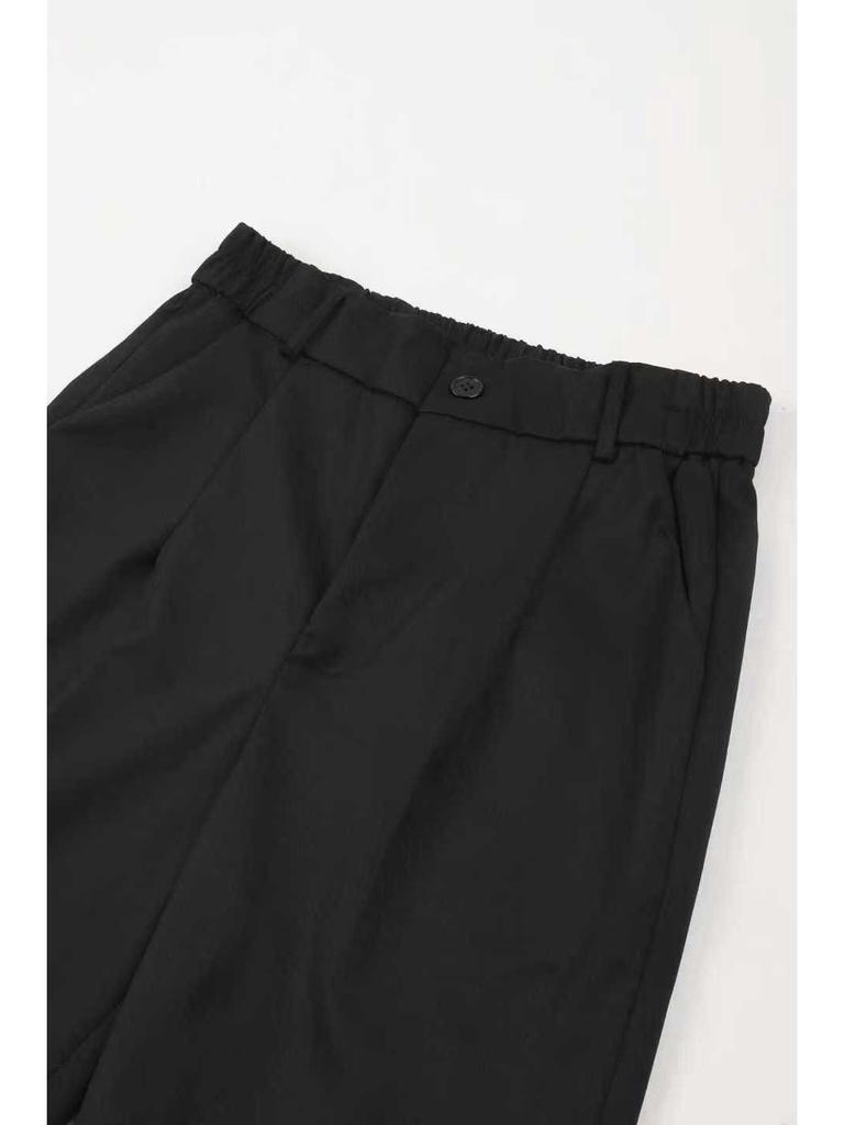 2025 Women's High-Waisted Drapey Straight-Leg Casual Suit