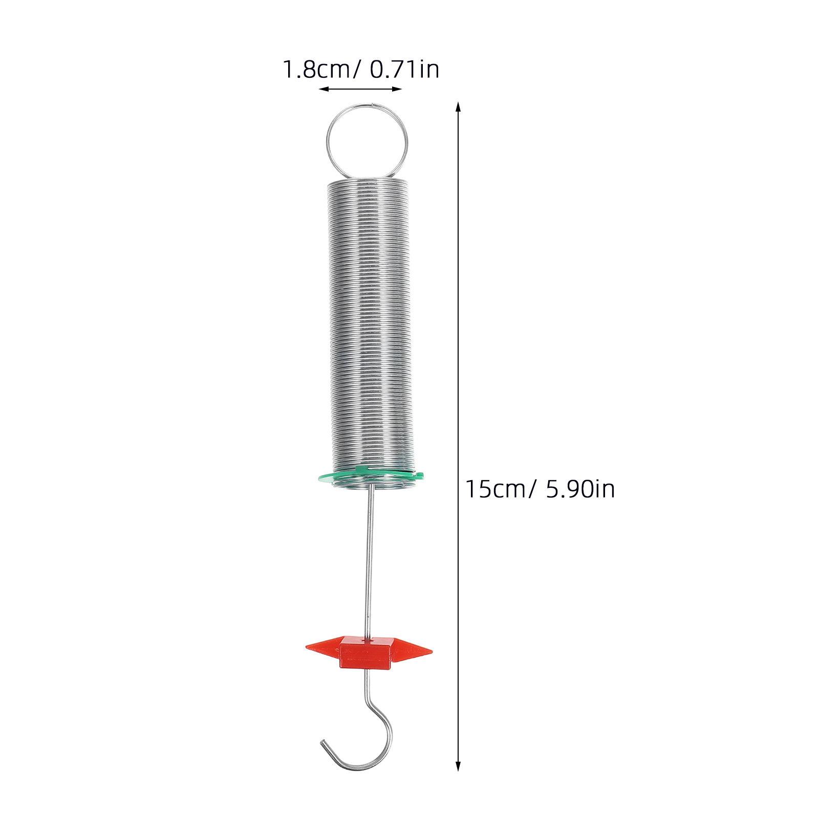 5Pcs Spiral Springs Set for Physics Experiments Hooke s Law Teaching Equipment Science Students Learning Tools розовый