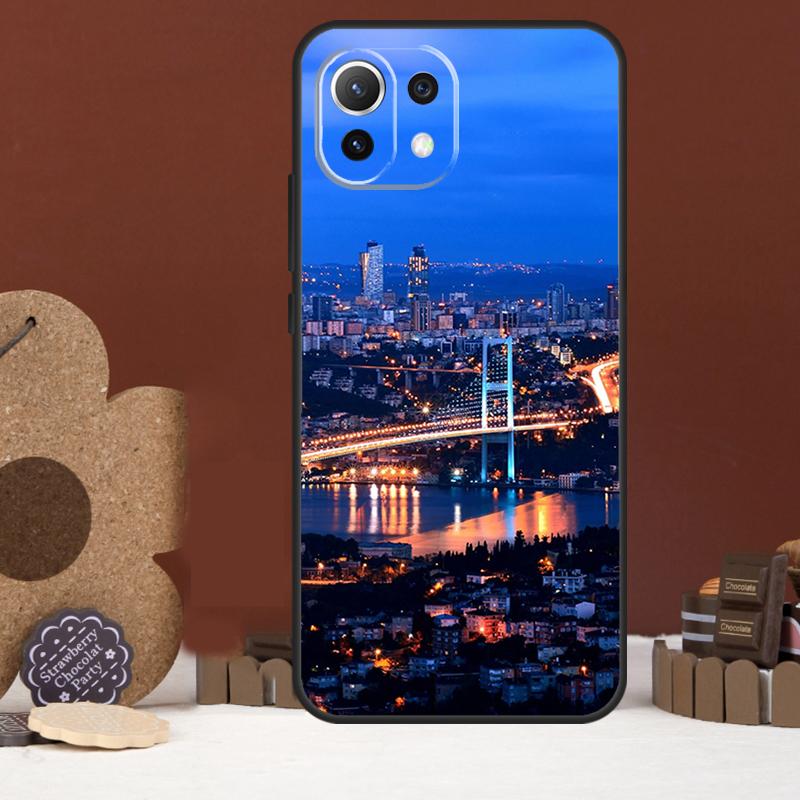Turkey Istanbul Scenery Building Case For Xiaomi 14 15 Ultra 15T 14T 13T 17 Pro Max POCO X7 Pro X5 X6 F5 F6 F7 F8 Ultra Cover