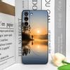 Angelrute bei Sonnenuntergang Motiv Handyhülle für Honor Huawei 200 Lite 100 400 PRO 80 90 X9 Magic 7 6 Lite 5 Pro Weiche Hülle