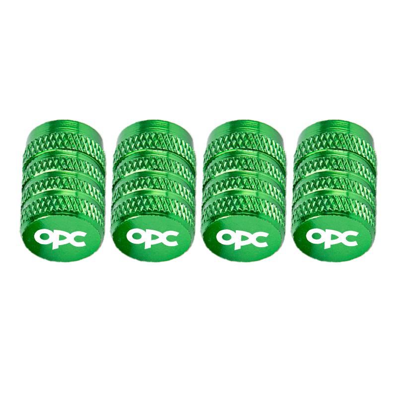 4pcs Car Wheel Tire Valve Caps Tyre Stem Covers Airdust Waterproof For Opel Opc Accessories