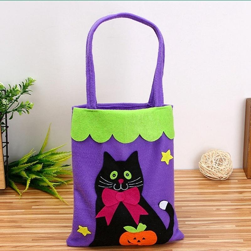 

Подарочные пакеты в виде тыквы, летучая мышь, реквизит для Хэллоуина, детские игрушки, сумка-тоут для Хэллоуина 7