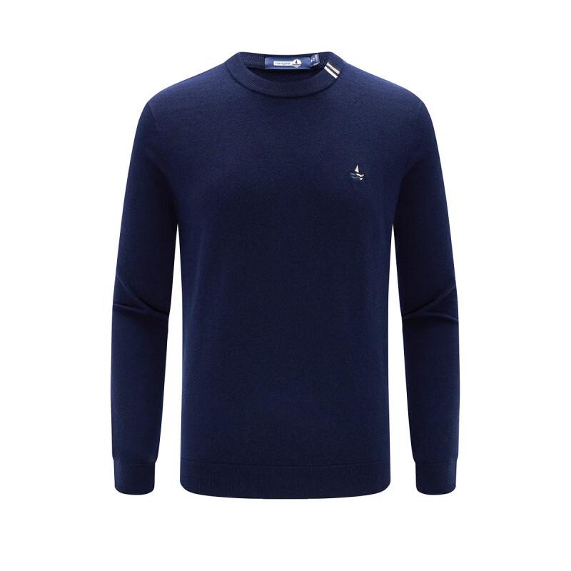 

Naviker Men s 100% Wool Crew Neck Sweater 2XL