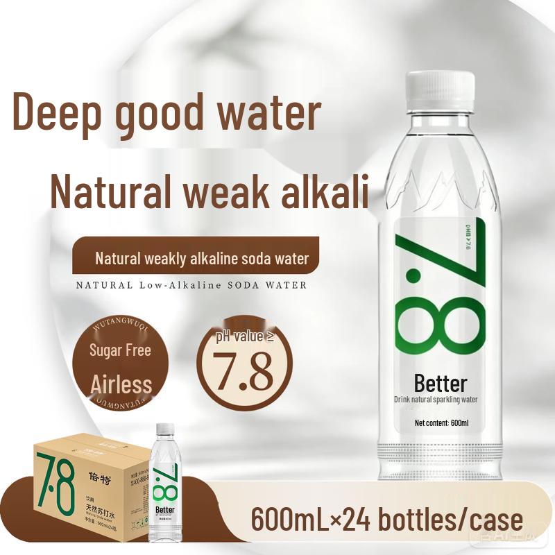 Beite Natural Soda Water 600ml x 24 Bottles