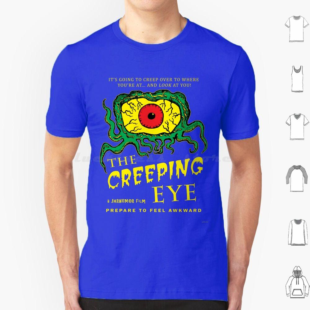 The Eye T Shirt 6xl Cotton Cool Tee The Crawling Eye Movie Movies Parody Classic Horror Bad Cult Monster Creature Evil Creepy