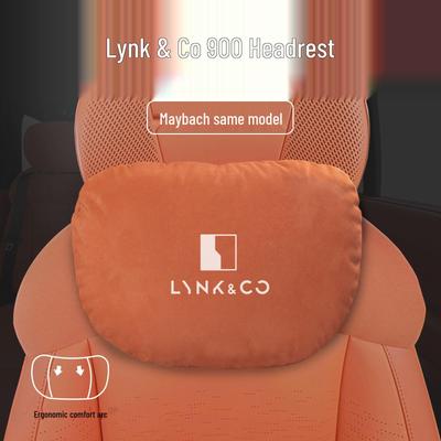 Compatible Lynk & Co 900 Headrest Lumbar Support & Neck Pillow Car Accessory